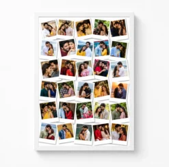 30 Photo Collage Frame 30 Polaroid Scattered Memory Board Layout 6 30 photo collage frame 30 polaroid scattered memory board layout india 05 white main