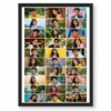 30 Photo Collage Frame 3x10 Tall Triple Column Layout 9 30 photo collage frame 3x10 tall triple column layout india 06 black main