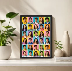 Alternative view of 30 Photo Collage Frame 5-Column 6 Each Dense Vertical Layout