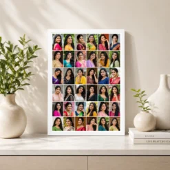 30 Photo Collage Frame 6x5 Wide Grid Layout 7 30 photo collage frame 6x5 wide grid layout india 11 white 2