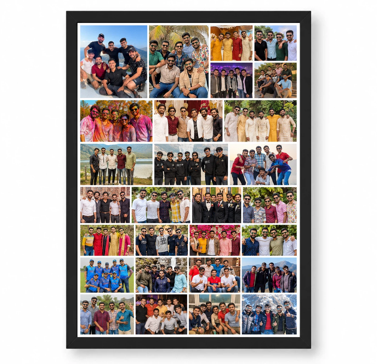 30 Photo Collage Frame Mosaic 30 Pinterest Mega Layout 1 30 Photo Collage Frame Mosaic 30 Pinterest Mega Layout