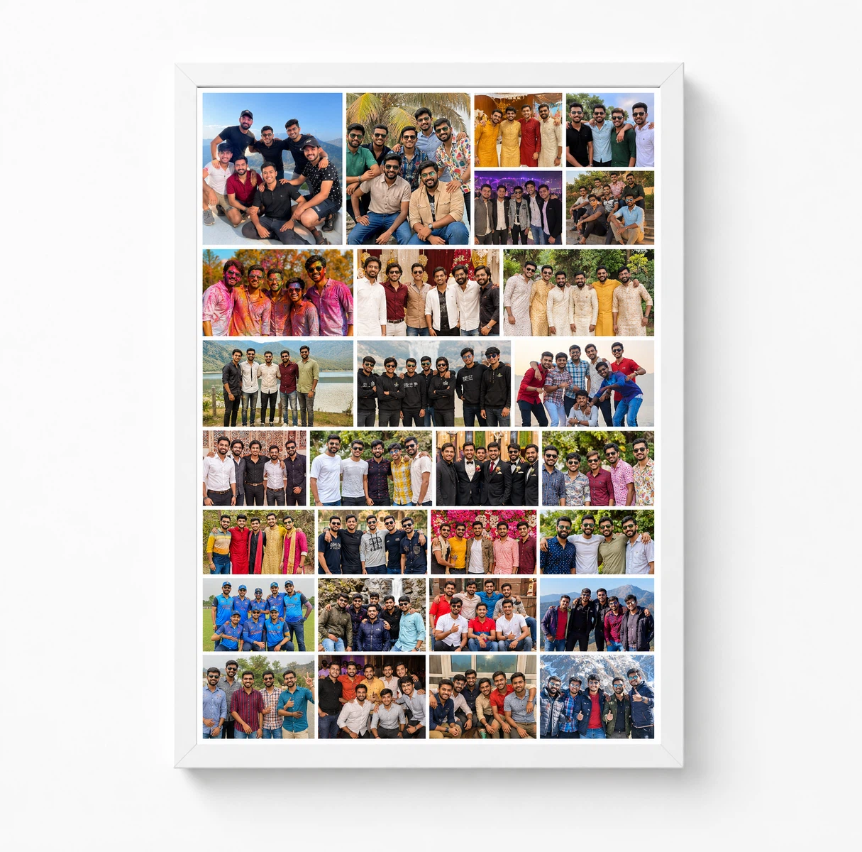 30 Photo Collage Frame Mosaic 30 Pinterest Mega Layout 3 30 Photo Collage Frame Mosaic 30 Pinterest Mega Layout - Image 3