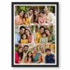4 Photo Collage Frame Top Wide Two Mid One Bottom Asymmetric Layout 8 4 photo collage frame top wide two mid one bottom asymmetric india 11 black main