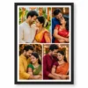 4 Photo Collage Frame Two Wide Landscape Two Portrait Mixed Layout 8 4 photo collage frame two wide landscape two portrait mixed india 04 black main
