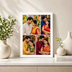 4 Photo Collage Frame Two Wide Landscape Two Portrait Mixed Layout 7 4 photo collage frame two wide landscape two portrait mixed india 04 white 2