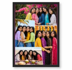 4 Photo Collage Frame Z Pattern Four Slot Editorial Layout V2
