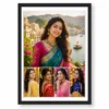 5 photo collage frame 1 hero top full width 4 bottom row layout india 03 black main