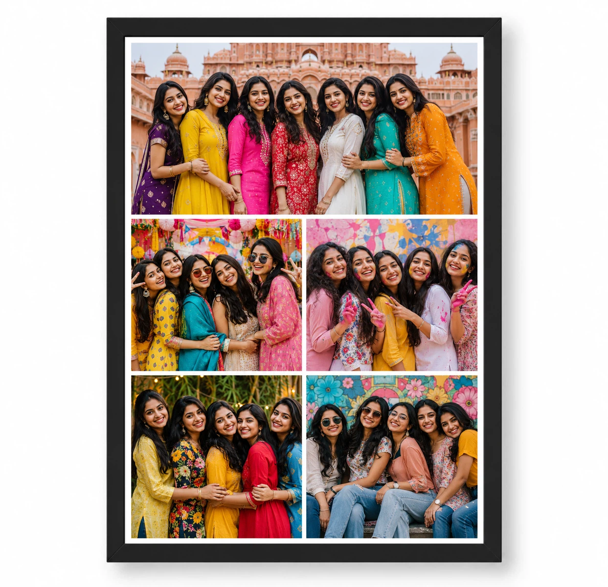 5 Photo Collage Frame 1 Panoramic 2 Mid 2 Bottom Layered Layout 1 5 Photo Collage Frame 1 Panoramic 2 Mid 2 Bottom Layered Layout