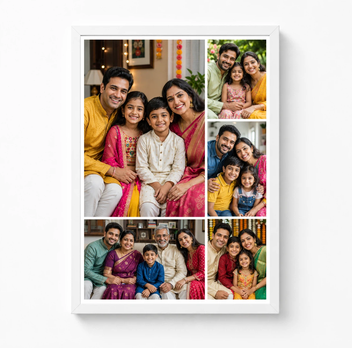 5 Photo Collage Frame Mosaic 1 Hero 4 Mini Around Layout 3 5 Photo Collage Frame Mosaic 1 Hero 4 Mini Around Layout - Image 3