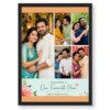 5 Photo Collage Frame Soft Mint 5 Slot Fresh Modern Layout 9 5 photo collage frame soft mint 5 slot fresh modern layout india 02 black main