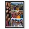 5 photo collage frame tall thin strip 4 mixed right layout india 12 black main