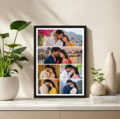 Alternative view of 6 Photo Collage Frame F-Pattern Editorial 6 Slot Layout