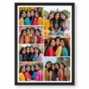 7 Photo Collage Frame Dual Column 4+3 Unequal Split Layout 8 7 photo collage frame dual column 4 3 unequal split layout india 14 black main