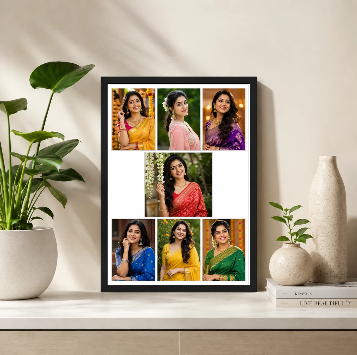 7 Photo Collage Frame Z-Flow 7 Slot Editorial Layout 2 7 Photo Collage Frame Z-Flow 7 Slot Editorial Layout - Image 2