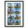 8 photo collage frame centered island 8 slot clean layout india 10 black main