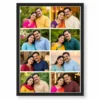 8 Photo Collage Frame Lime Mint 8 Slot Fresh Indian Layout 9 8 photo collage frame lime mint 8 slot fresh indian layout india 01 black main