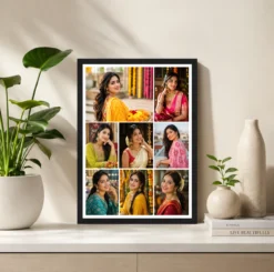 Alternative view of 8 Photo Collage Frame Mosaic Mixed Sizes 8 Slot Layout