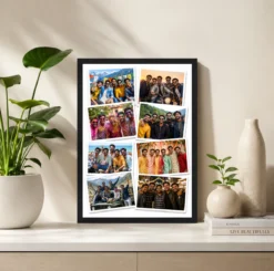 Alternative view of 8 Photo Collage Frame Polaroid Wall 8 Scattered Layout