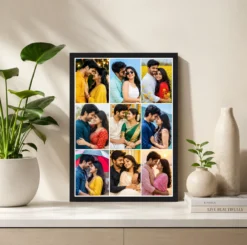 Alternative view of 9 Photo Collage Frame 3x3 Perfect Square Grid Layout