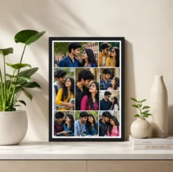 Alternative view of 9 Photo Collage Frame Mosaic 9 Mixed Size Pinterest Layout