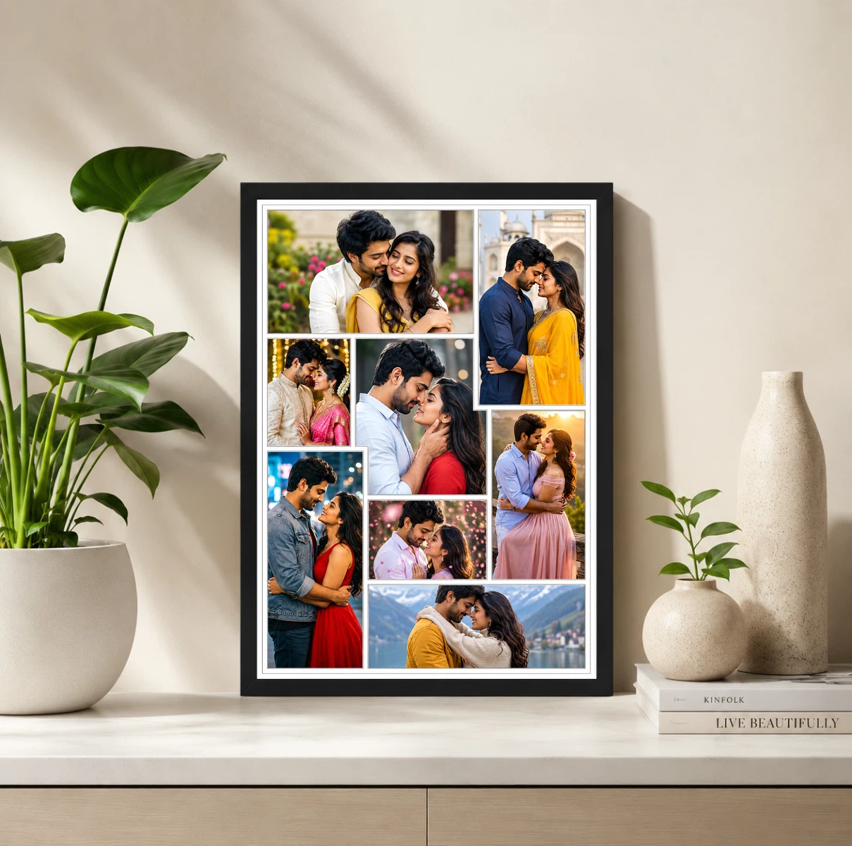 9 Photo Collage Frame Tetris-Style 9 Slot Creative Layout 2 9 Photo Collage Frame Tetris-Style 9 Slot Creative Layout - Image 2