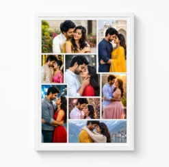 9 Photo Collage Frame Tetris-Style 9 Slot Creative Layout 6 9 photo collage frame tetris style 9 slot creative layout india 12 white main