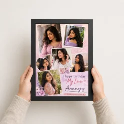 Birthday Gift Photo Frame for Sister Latest | Personalized Birthday Gift Frame 10 Birthday Gift Photo Frame For Sister Latest black 3