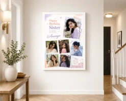 Birthday Gift Photo Frame for Sister | Personalized Birthday Gift Frame 13 Birthday Gift Photo Frame For Sister white 2