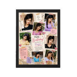 Birthday Quote Photo Frame | Personalized Birthday Gift Frame