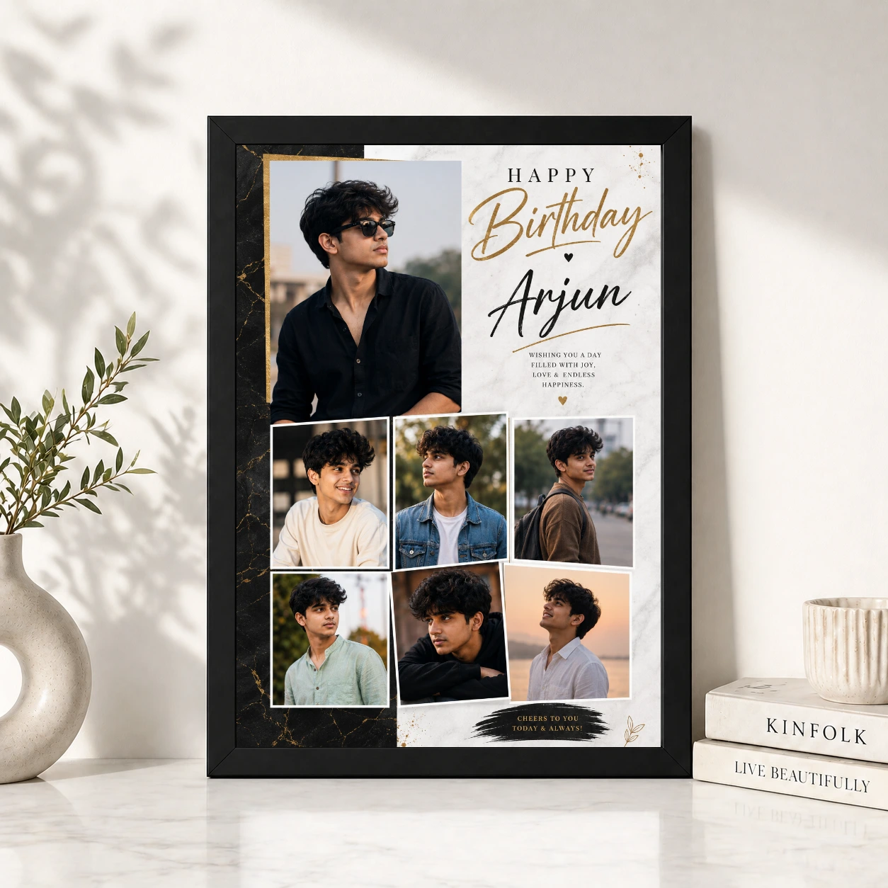 Boyfriend Birthday Photo Frame New | Personalized Birthday Gift Frame 4 Boyfriend Birthday Photo Frame New | Personalized Birthday Gift Frame - Image 4
