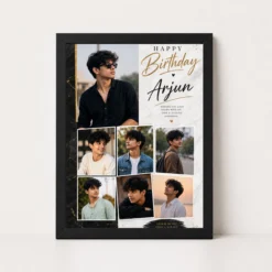 Boyfriend Birthday Photo Frame New | Personalized Birthday Gift Frame