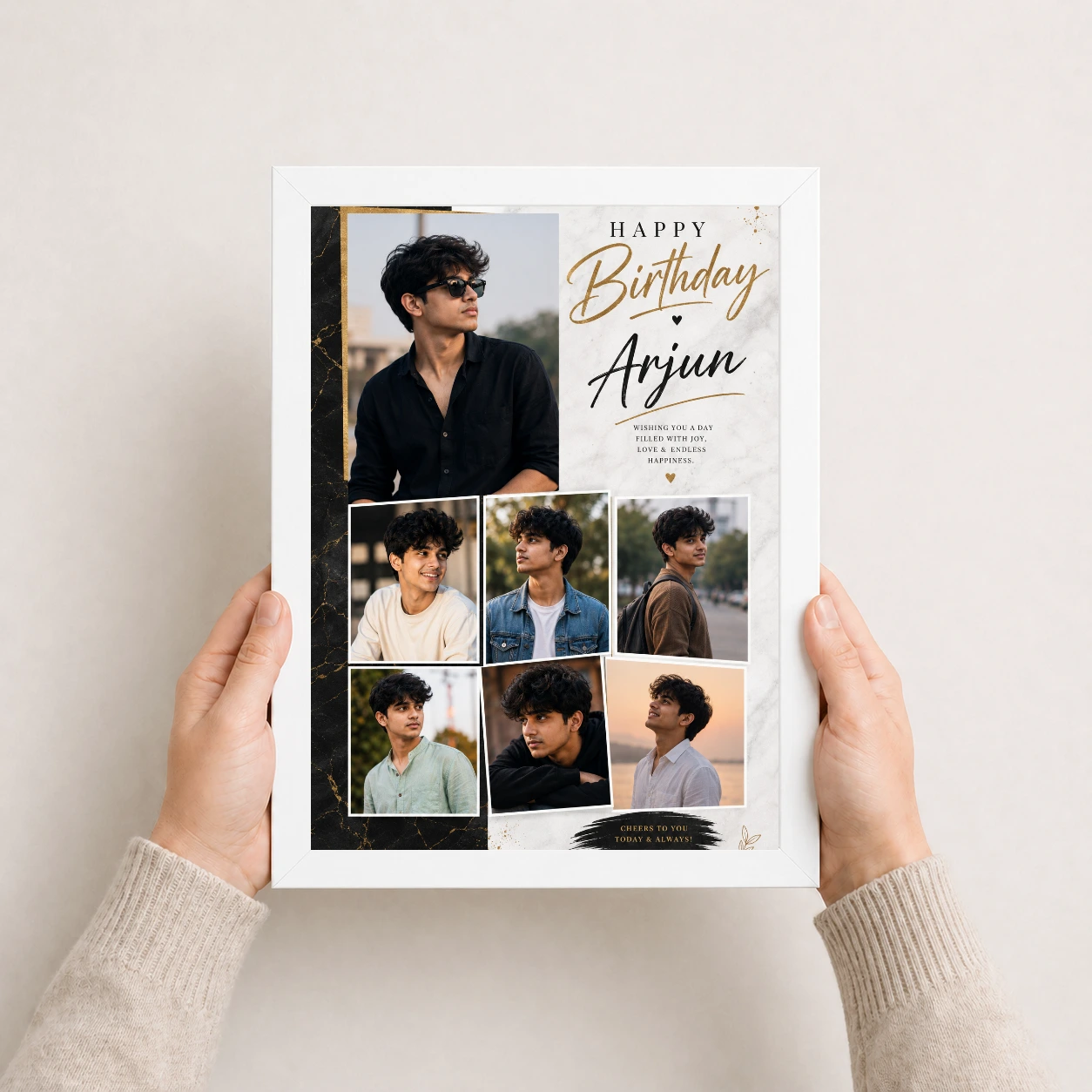 Boyfriend Birthday Photo Frame New | Personalized Birthday Gift Frame 7 Boyfriend Birthday Photo Frame New | Personalized Birthday Gift Frame - Image 7