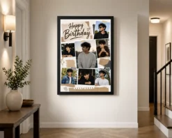 Alternative view of Boyfriend Birthday Photo Frame | Personalized Birthday Gift Frame
