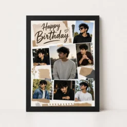 Boyfriend Birthday Photo Frame | Personalized Birthday Gift Frame
