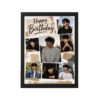 Boyfriend Birthday Photo Frame black main white bg