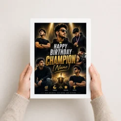 Brother Birthday Photo Frame Champion | Personalized Birthday Gift Frame 14 Brother Birthday Photo Frame Champion white 3