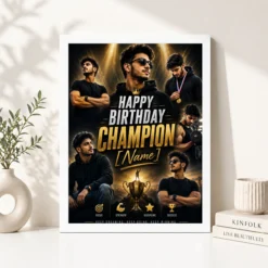 Brother Birthday Photo Frame Champion | Personalized Birthday Gift Frame 15 Brother Birthday Photo Frame Champion white 4