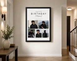 Alternative view of Brother Birthday Photo Frame Minimal | Personalized Birthday Gift Frame