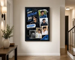 Alternative view of Brother Birthday Photo Frame | Personalized Birthday Gift Frame