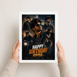 Brother Birthday Photo Frame dramatic lighting pose white 3