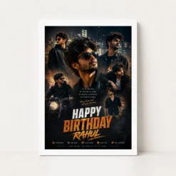 Brother Birthday Photo Frame dramatic lighting pose white main