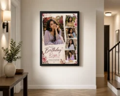 Alternative view of Custom Birthday Gift Photo Frame | Personalized Birthday Gift Frame