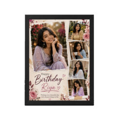 Custom Birthday Gift Photo Frame | Personalized Birthday Gift Frame