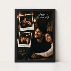 Customized Birthday Frame for Husband | Personalized Birthday Gift Frame