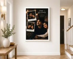 Customized Birthday Frame for Husband white 2