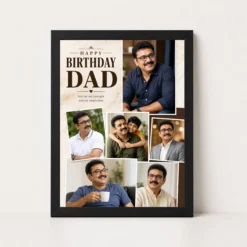 Dad Birthday Photo Frame | Personalized Birthday Gift Frame