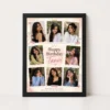 Girlfriend Birthday Photo Frame Light Pastel Theme | Personalized Birthday Gift Frame