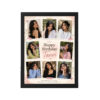 Girlfriend Birthday Photo Frame Light Pastel Theme | Personalized Birthday Gift Frame 17 Girlfriend Birthday Photo Frame light pastel theme black main white bg