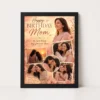 Happy Birthday Mom Photo Frame | Personalized Birthday Gift Frame