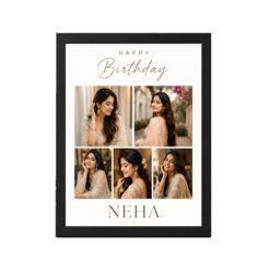 Happy Birthday Wife Photo Frame | Personalized Birthday Gift Frame
